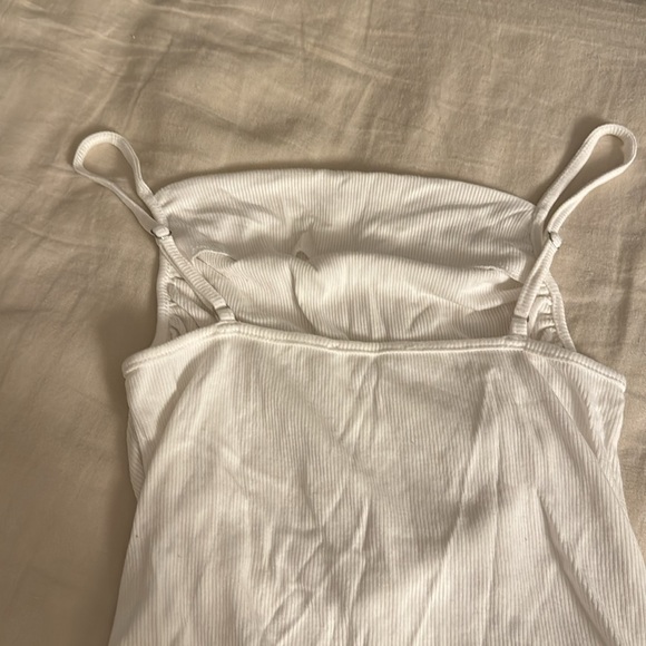 Brand new White tank top from The Latest Scoop in toronto Canada - Picture 3 of 4
